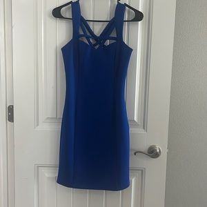 Blue Cocktail Dress